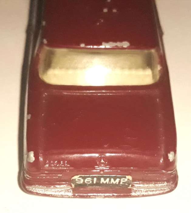 Vintage Lesney Matchbox No 53 Mercedes-Benz 220SE
