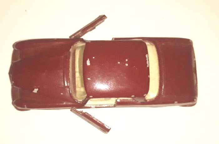 Vintage Lesney Matchbox No 53 Mercedes-Benz 220SE