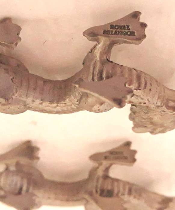 Royal Selangor Oriental Dragons Pewter Chopstick Rests