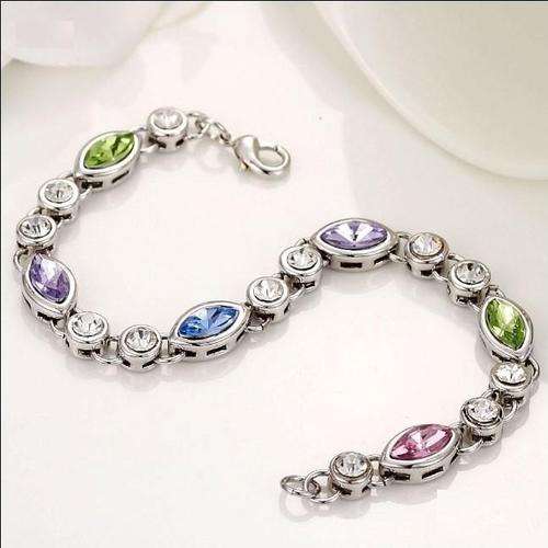 JUST ARRIVED**18K GOLD PLATED BRACELET WITH CRYSTALS, THREE STYLES TO CHOOSE FROM***R400 VALUE***