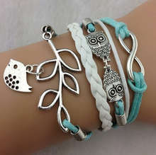 *** BIRD ON THE BRANCH BRACELET