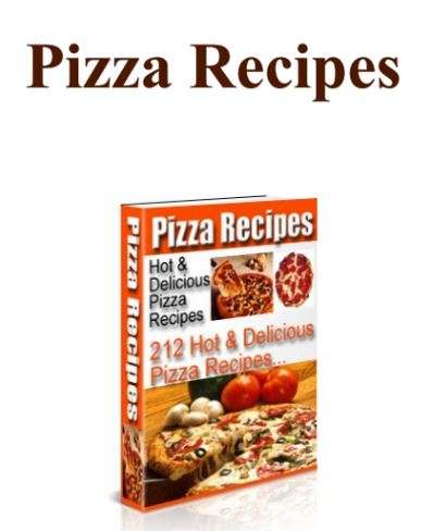 Delicious pizza recipes (No shipping fee)