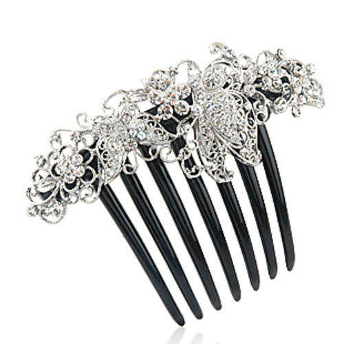 CRYSTAL RHINESTONE WEDDING BRIDAL HAIR COMB