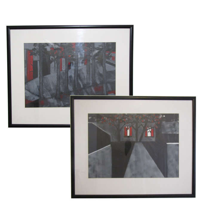 **REDUCED** FRAMED ARTWORKS BY LATE SHIELA HEPBURN "SIZE 72CM x 80CM" **FREE SHIPPING**