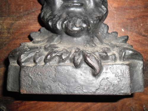 Cast Iron Victorian Jester door stop