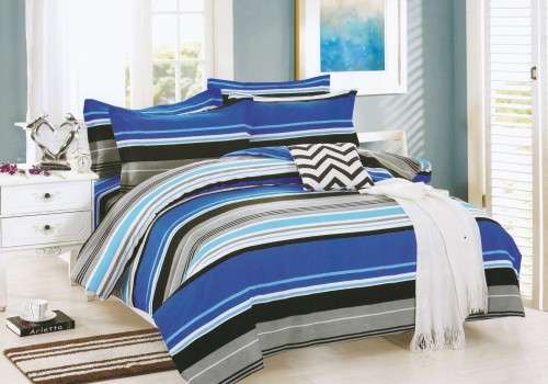 6 Piece Microfiber Duvet Cover Set - Double
