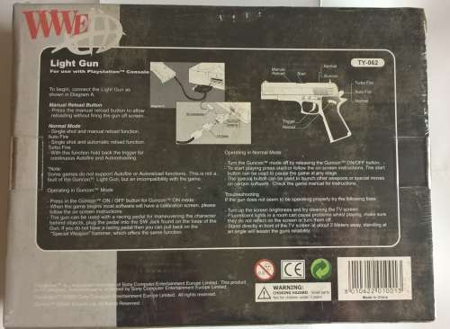 WE-062 Playstation 1and2 Light Gun
