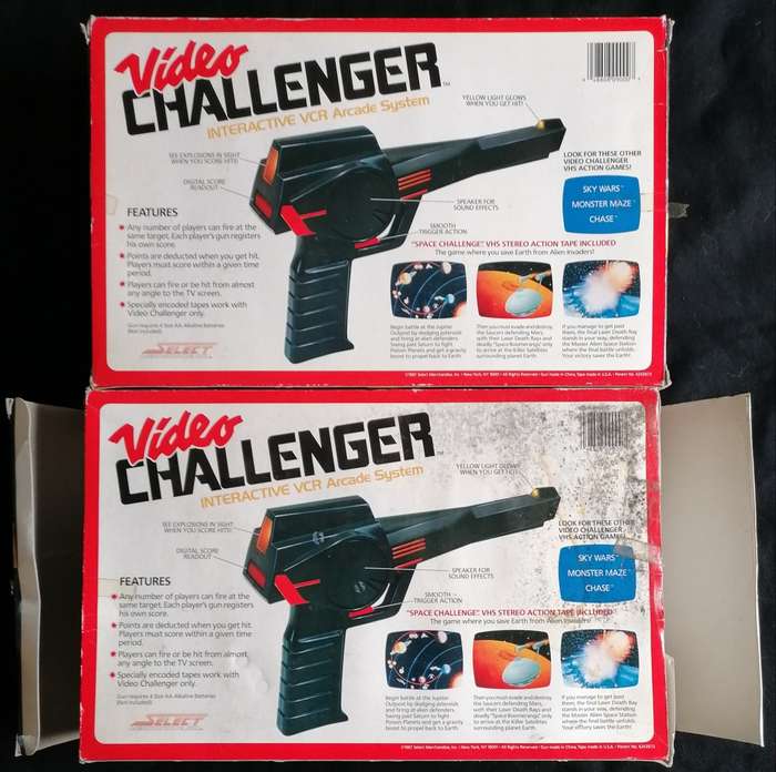 Video Challenger interactive VCR arcade game