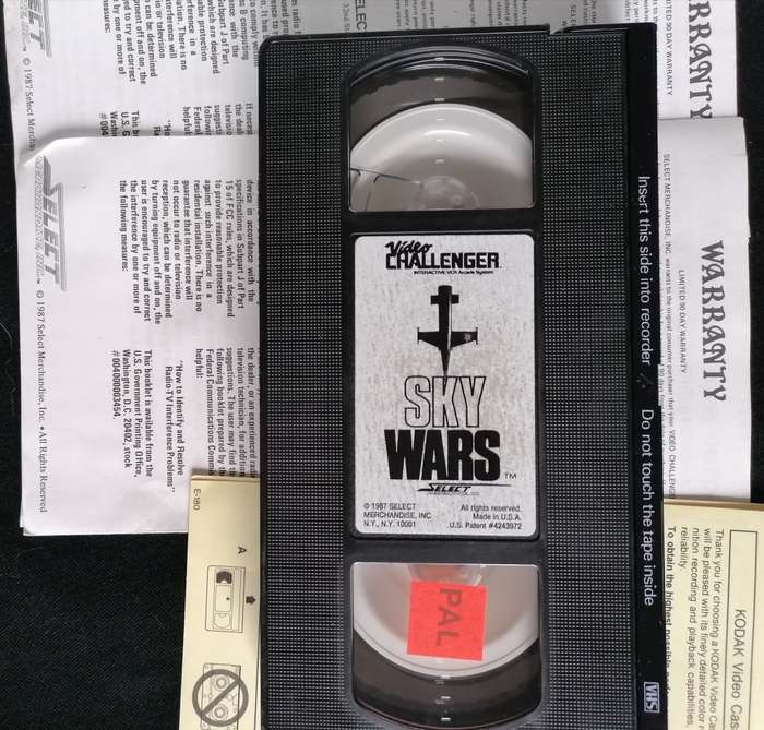 Video Challenger interactive VCR arcade game