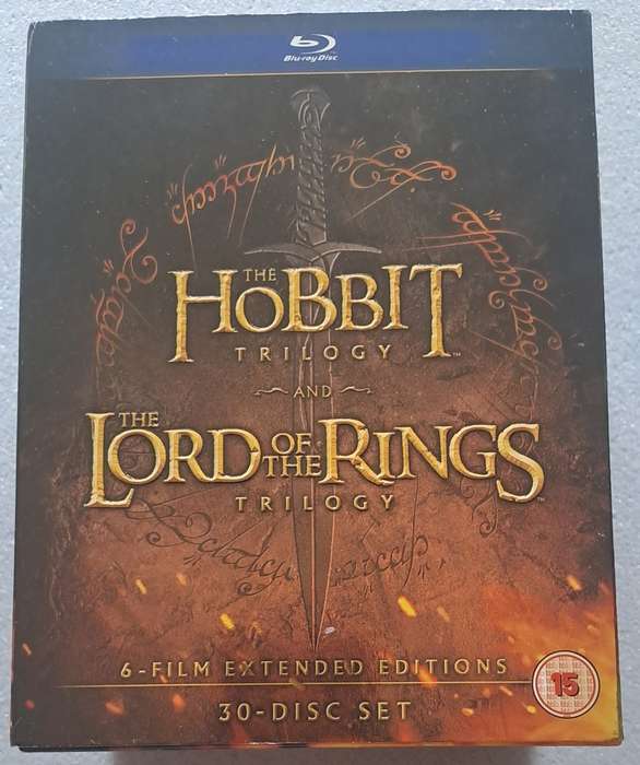 Blue-Ray: The Lord of the Rings and The Hobbit Trilogy