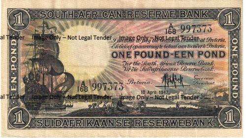 MH DE KOCK 1 POUND VF+