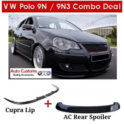 VW Polo 9N / 9N3 Lip With Spoiler Combo