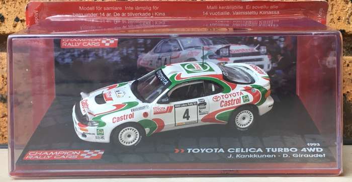 Toyota Celica Turbo 4WD, 1993 (#4, J. Kankkunen & D. Giraudet)