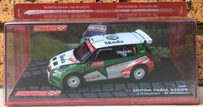 Skoda Fabia S2000, 2009 (#1, J. Hakkinen & M. Markkula)