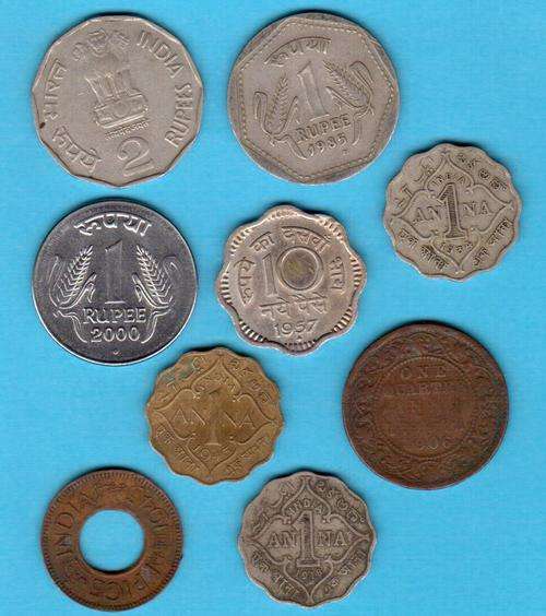 Set of India coins - some nice older coins
