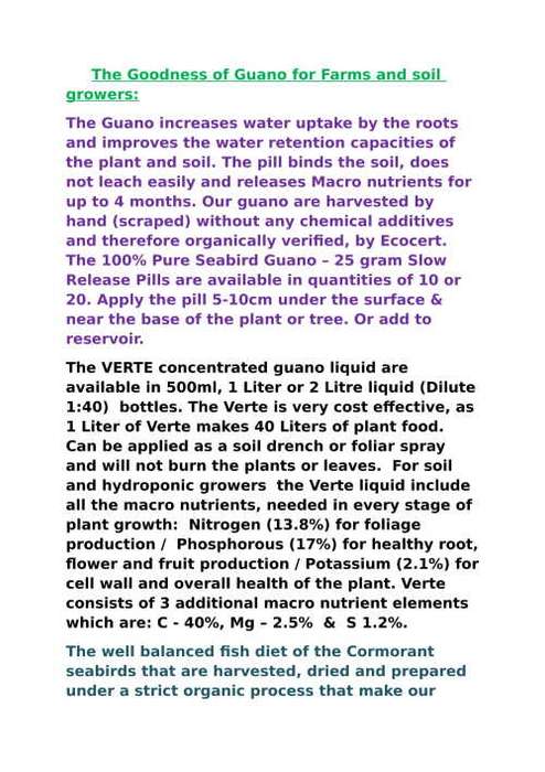 Organic Seabird Cannabis Boost Liquid  25 Litres for R650.00 (Dilute 1:40) Orders allowed now