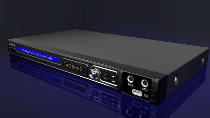 FUSSION DVD PLAYER WITH DIVX, USB, MEMORY CARD & KARAOKE FUNCTION