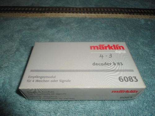 Marklin 6083 Digital K83 decoders