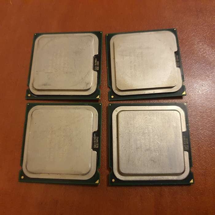 4 x LGA775 CPUs | Intel Core 2 Duo E6750 | Pentium D 940 | Pentium Dual-Core E5300 | Core 2 Duo 6700