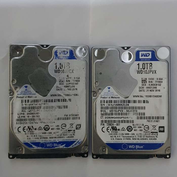 Western Digital Blue | 1TB | 2.5` Inch Hard Drives