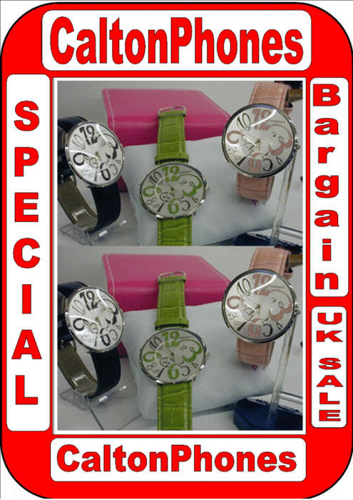 Brand New BLACK Ladies COUTURE fashion watch - HOT from the catwalks of Paris!!!!