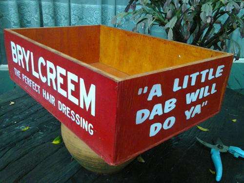 Brylcreem Vintage Style Crate
