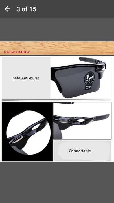 Men's Outdoor Cycling Windproof UV400 Sport Sunglasses Goggles AP