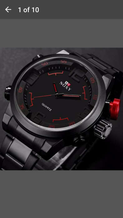 SOXY - Luxury Men's Army Sport Wrist Watch - Analog Quartz