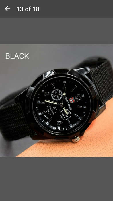 Sport Military Quartz Nylon Gemius Army Men's Stainless Steel Wrist Watches