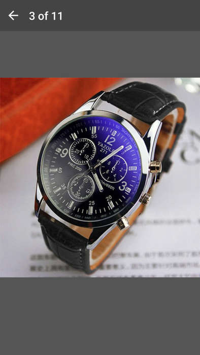 Brand New - Yazole Luxury Leather Mens Quartz Analog Wristwatch - Classy and Stylish