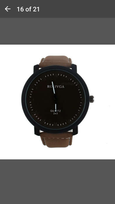 Rosivga 243 Unisex Watch Quartz Leather Strap Knit Scale Wrist Watch - Coffee - V
