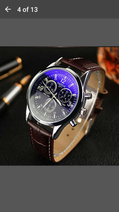 Brand New - Yazole Luxury Leather Mens Quartz Analog Wristwatch - Classy and Stylish