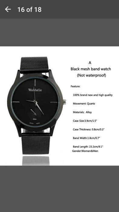Womage - Luxury Fashion Women Stainless Steel Quartz Analog Wrist Watch - Great Quality