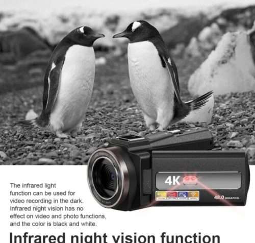 Digital Wifi Camera with `RoadCam` App 48 Megapixels 4K 16x Zoom