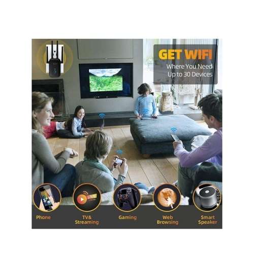 Pix-Link 1200mbps Wifi Dual Band Router Repeater