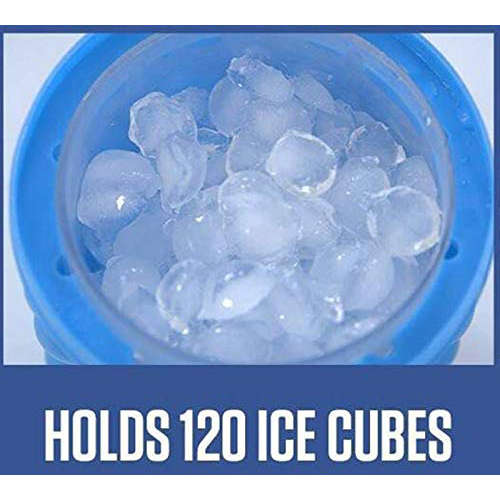 Silicone Ice Maker Tray Quick Cooling Ice Cube Storage Bucket Ice Cube Whiskey Christmas Gift