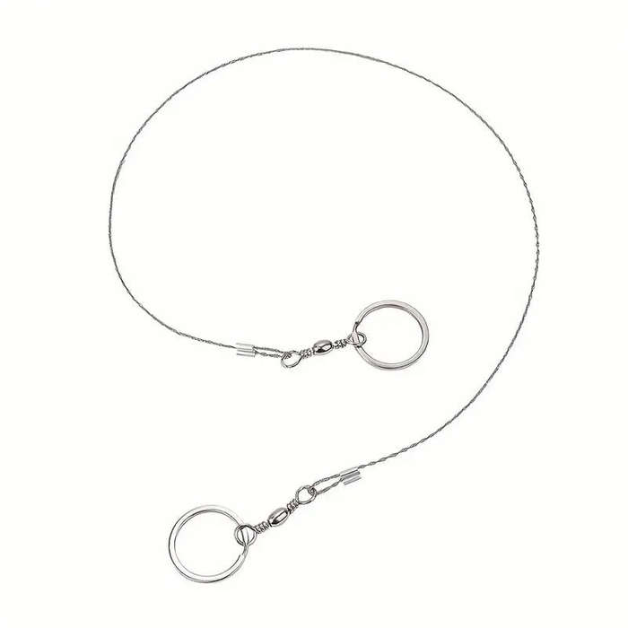 Stainless Steel Wire Saw Chain Saw Rope Survival Saw Camping Supplies Outdoor Survival Tools