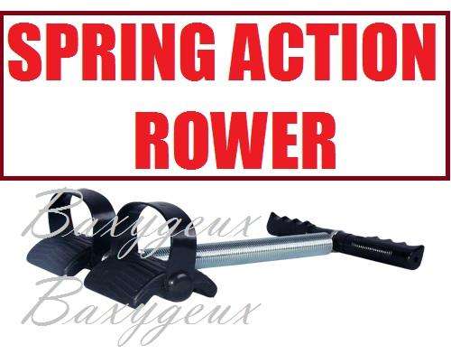 NEW {SPRING ACTION ROWER} {CRAZY START} {30 AVAILABLE}