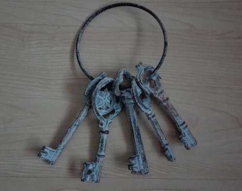 Bunch of Cast Iron Keys - Ornamental