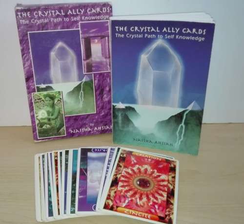 The Crystal Ally Cards - The Crystal Path to Self Knowledge by Naisha Ahsian