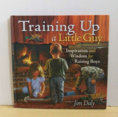 Training Up a Little Guy: Inspiration and Wisdom for Raising Boys by Jim Daly (Hardcover)