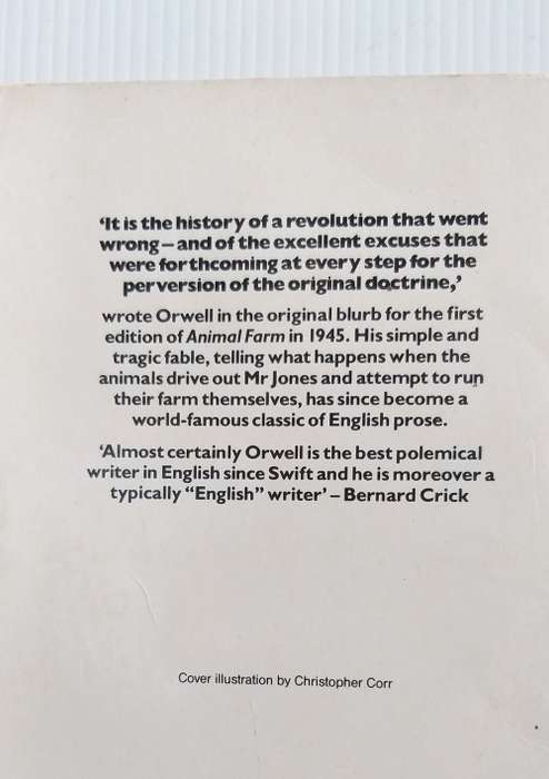 Animal Farm by George Orwell (Paperback)