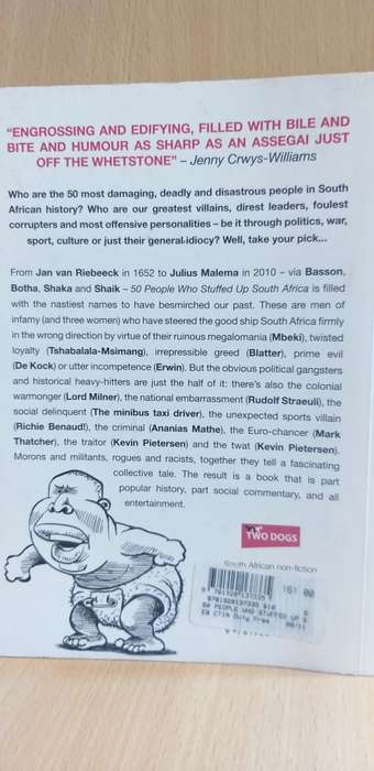 50 People who Stuffed Up South Africa Book by Alexander Parker (Paperback)