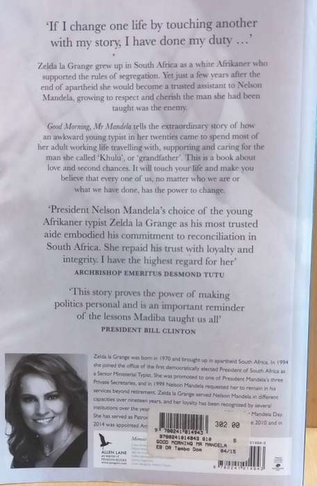Good Morning, Mr Mandela : Zelda la Grange (Paperback)