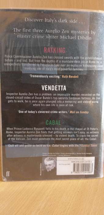 Zen Omnibus - `Ratking`, `Vendetta`, `Cabal` : Michael Dibdin (Paperback)