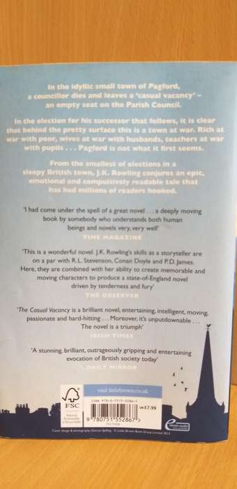 The Casual Vacancy: J.K. Rowling (Paperback)