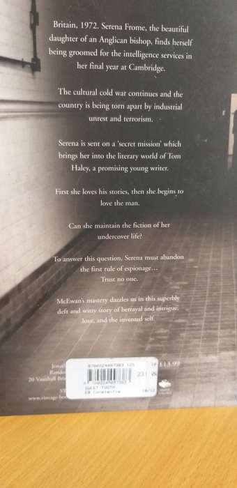 Sweet Tooth:Ian McEwan (Paperback)