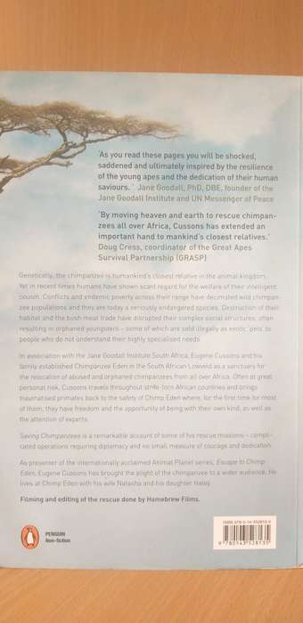 Saving Chimpanzees : Eugene Cussons (Paperback)