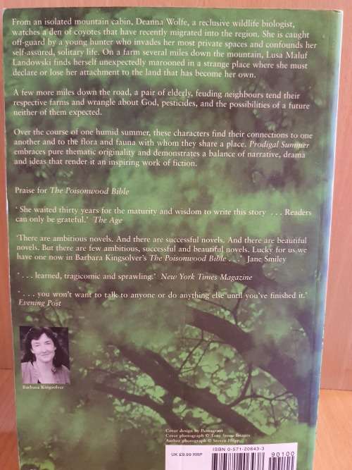 Prodigal Summer by Barbara Kingsolver (Paperback)