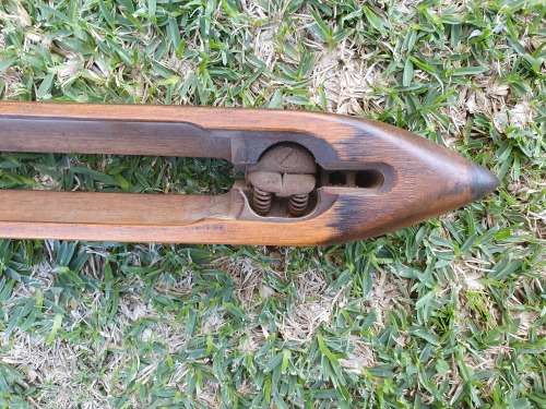 Wooden Weaving Shuttle - width 53cm